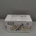 Vacuum Sealer For Food (Compact Vacuum Sealers+ 30 Reusable Vacuum Bags), Powerful Handheld Vacuum Sealer for 10X Preservation & Fresh (Medium)