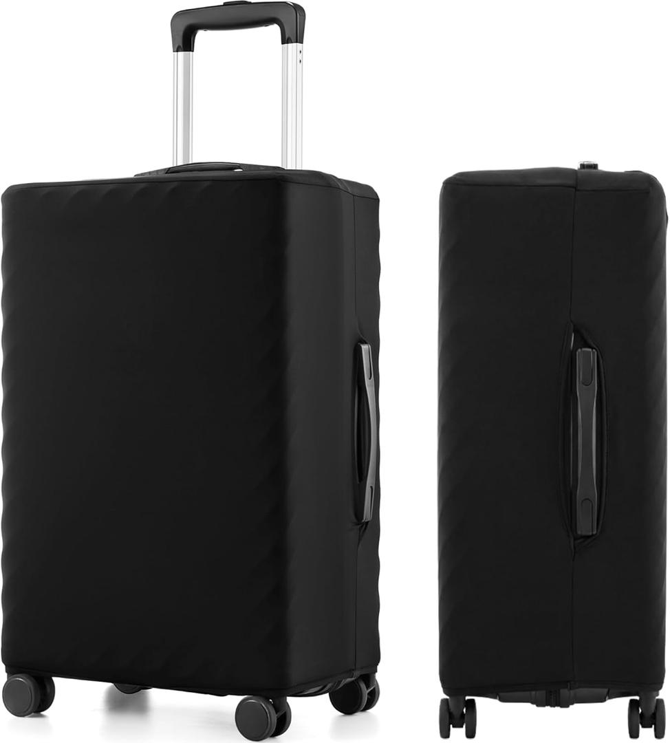 LUGGEX Luggage Cover, Suitcase Covers for Luggage with Hook & Loop Bottom Closure, Luggage Covers for Suitcase Tsa Approved(21-23 Inch)