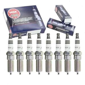 Pack of 8 NGK Iridium IX Spark Plug Replacement For LS1 LS2 LS3 LS6 LS7 Chevy Chevrolet Silverado Suburban 5.3 5.3 6.2 V8 for 9748UU 9748HH 9748RR 41-962 41-110 2014 2015 2016 2017 2018 2019 2020