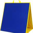 Topwon Felt Board, Folding Flannel Playboard Preschool Toddler Stories Boards, Animal Story Learning Double-Side Stand Flannel Board (Not Including Animal Felt)