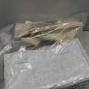 HIPHOP PANDA 2-Pack Diaper Caddy Organizer - Nursery Storage Bin & Car Organizer for Diapers, Wipes, and Baby Essentials - Dual-Color Solid Set (Grey/Oatmeal), Regular Size