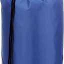 PATIKIL Stuff Sack, Waterproof Outdoor Storage Sack Portable Drawstring Dust Flap Bags Lightweight Sleeping Bag for Camping Hiking Travel (7 x 13 Inch, Navy Blue)