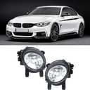labwork Left Driver and Right Passenger Sides Pair Fog Lights Replacement for F22 F30 F35 328i 3 Series 2012-2015 Fog Lights Driving Lamps 63177248911 63177248912