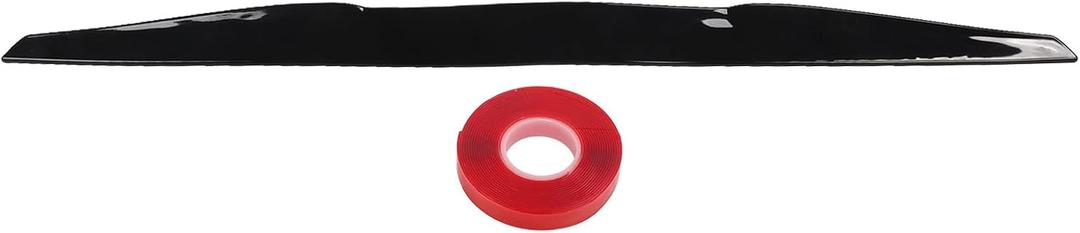 KIMISS Universal Car Rear Trunk Spoiler Lip for Sedan & Coupe, 99cm Lightweight ABS Wing, Enhances Stability & Reduces Drag