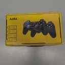 AA0187 2.4GHz Wireless Game Controller for PC Windows, Android Devices, TV Box and PS3, 2 Pack