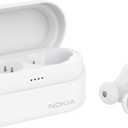 Nokia Power Earbuds Lite - White - Waterproof - Universal Bluetooth - 35 Hours Battery Life - Travel Charging Case