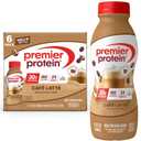 Premier Protein Shake, Caf Latte with Caffeine for Energy 30g Protein, No Added Sugar, 24 Vitamins & Minerals to Support Immune Health, 11.5 fl oz, 6 Pack (EXP 01/12/26)