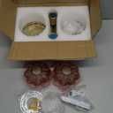 Plug in Wall Sconces,Plug in Wall Lamp, Vintage Wall Light with Pink Tulip Glass Lampshade, 3-Way Dimmable with Dual Switches, No Wiring Needed for Bedroom Wall Decor and Hallway