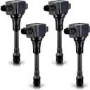 ENA Set of 4 Ignition Coil Pack 2007 2008 2009 2010 2011 2012 Compatible with Nissan Altima Versa Sentra Cube Rogue Frontier 2013 2014 2015 Infiniti M56 FX50 QX60 QX70 2.5L 2.0L 1.8L Replace# UF549