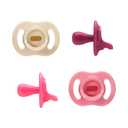 Tommee Tippee Ultra-Light StayPut Pacifier, One-Piece Silicone Design, 6-18m, 4 Pack