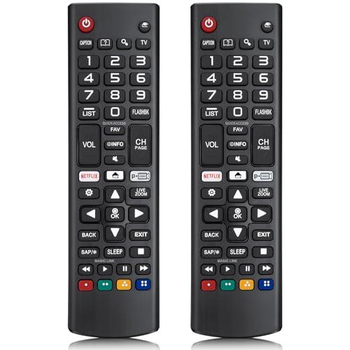 Pack of 2 for LG Smart TV Remote Control Replacement, Universal for All LG Smart TVs