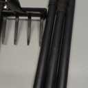 Garden Hoe, Stirrup Hoe with Adjustable Handle for Weeding Digger Loosening Soil Metal Garden Cultivator With Rake Tiller Cultivator (30-73 Inch)