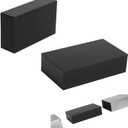 Flat Handrail Accessories - 2 Pack Extension Connector High Strength POM Fitting for Top of Staircase,H04