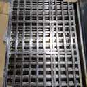 FoQualy Collapsible Stainless Steel Dog Crate, 30" Size Lockable Wheel, with Tray, Stackable, Heavy Duty, Divider, Indoor and Outdoor (42inch)