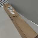 LazBlinds No Drill Cordless Roman Shades for Windows, 32" W x 60" H, White