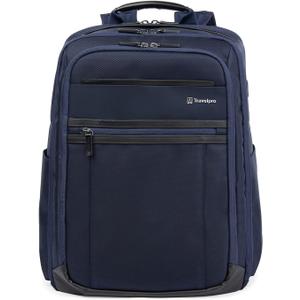 Travelpro Crew Executive Choice 3 Large Backpack Fits Up to 15.6 Laptops and Tablets, USB a and C Ports, Men and Women, Patriot Blue