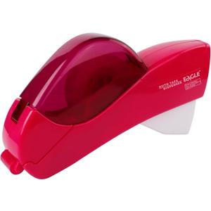 Eagle Automatic Tape Dispenser and Tape Gun. Free 1/2" (12mm) and 3/4" (19mm). Ideal for Taping Gifts, Packages, Scrapbooks and Envelopes (Pink)