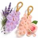 2 Pack Grape Soap, Purple & Pink