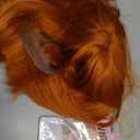 MAYSA Ginger Bob Wig with Bangs for White Women Short Blonde Bob Wig 12in Synthetic Daily Party Natural Looking Wigs # Ginger