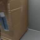 IRIS USA 58 Lbs / 67 Qt WeatherPro Airtight Pet Food Storage Container with Attachable Casters, For Dog Cat Bird and Other Pet Food Storage Bin, Keep Fresh, Easy Mobility, BPA Free, Smoke