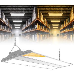 High Bay LED Shop Lights 1 Pack, Switchable 150W/120W/100W & 4000K/5000K