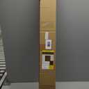 UNISHADES Cordless Bamboo Roman Shades for Windows, Blinds Size (36" W 64" H) Colour (Highfield Teak)