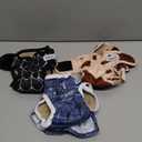 Reusable Dog Diapers Female Washable, Premium Doggie Diaper for Dogs, Pack of 3, Highly Absorbent Small Dog Diaper for Heat, Incontinence and Puppy Training(S)