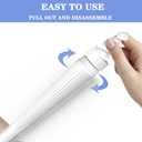 Ear Wax Removal, Ear Wax Removal Tool Reusable and Washable Replacement Soft Silicone Tips for Cleaner Earwax, Ear Wax Removal Kit Contains 7 Types of Ear Cleaner Tools