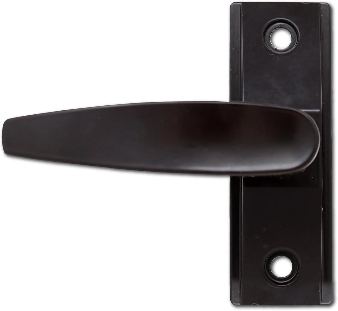 Adams Rite Style Door Handle | Deadlatch Lever Handle for Storefront Doors | Premium Security and Durability | Duronotic Finish (Left Hand)
