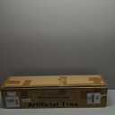 GarveeHome Artificial Fiddle Leaf Fig Tree - 6 ft Fake Plant with Black Nursery Planter, Large Fake Tree for Home or Office Decor - Artificial Plants Indoor Outdoor, Housewarming Gift (Green)