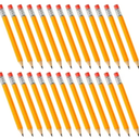 Woodcased Pencils Yellow Presharpened Pencils Wooden Pencils with Erasers School Supplies Pencils Fordrawing Golf Pencils for School Office Baby Shower Bridal Shower Wedding