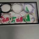 Haojavo [6+8] Pack for Samsung Galaxy Watch FE/Galaxy Watch 5/Galaxy Watch 4 40mm Screen Protector Case, Hard PC Protective Bumper Shell + Anti-Fog Tempered Glass Film, Waterproof Face Cover Set (lavender/lavendergray/d-gray/rosegold/clear/silver)