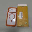 Miracase for iPhone 17 Pro Max Case 6.9" Full-Body Phone Case with Built-in Glass Screen Protector& Full Camera Protector,[Magnetic with MagSafe] Drop Proof 17 ProMax Cover, Orange