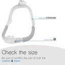 Replacement for AirFit P30i Standard Frame System Sets, Nasal Cradle Cushion & Elbow - for Nasal Mask - Standard Frame with Headgear (Small)