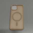 SUPFINE Magnetic for iPhone 16 Pro Max Case(Compatible with MagSafe)(Military Grade Drop Protection) Slim Translucent Matte Shockproof with Anti-Fingerprint Phone Case,Sand Pink