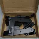 Moxweyeni 4 Pack (2 Pair) Steel Blind Shutter Hinge 1-1/16" Black Wrought Iron Shutter Lift Off Pintle Reversible Hinges for Heavy Duty Wood Frame, Brick, Doors, Window(Black)