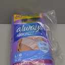 Always Discreet, Incontinence & Postpartum Underwear for Women, Maximum, Large, 28 Count