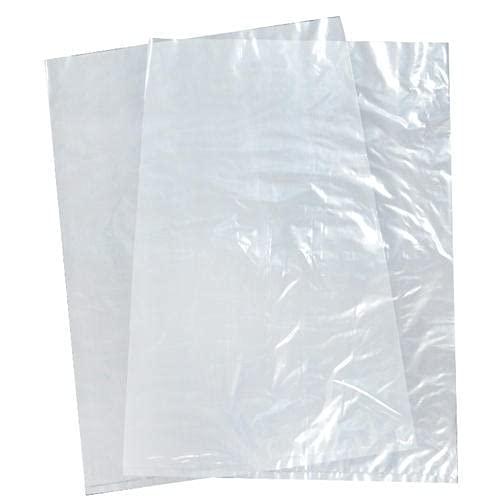 Sunniva 350 Microns Thick Transparent Clear Flat Plastic Polythene Liquid Packing Pouche Grocery Multipurpose Poly Bag -2Pps 98.4x56 Inch Party Supplies