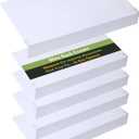Wire Shelf Covers for Pantry,Closet,Wire Rack Covers for Shelves,Pantry,Shelf Covers for Wire Shelving,(5 Pcs) (White, 42 * 16inch)