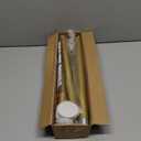 Bonpally Shower Curtain Rod, Adjustable 32-47 Inches Spring Tension Rod, Non-Slip No Drilling Stainless Steel Shower Rods for Bathroom Window Room Divider, Never Rust, Gold