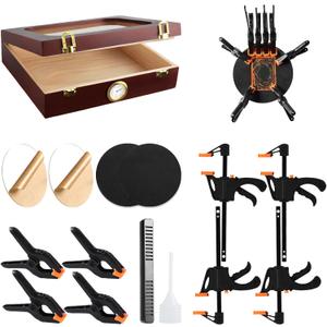 Threelf Card Flattening Kit,Card Repair & Restoration Kit Trading Cards Cleaning and Grading Tool,Ideal Cards Centering Grading Tool for Fixing Bent or Lifted Edges