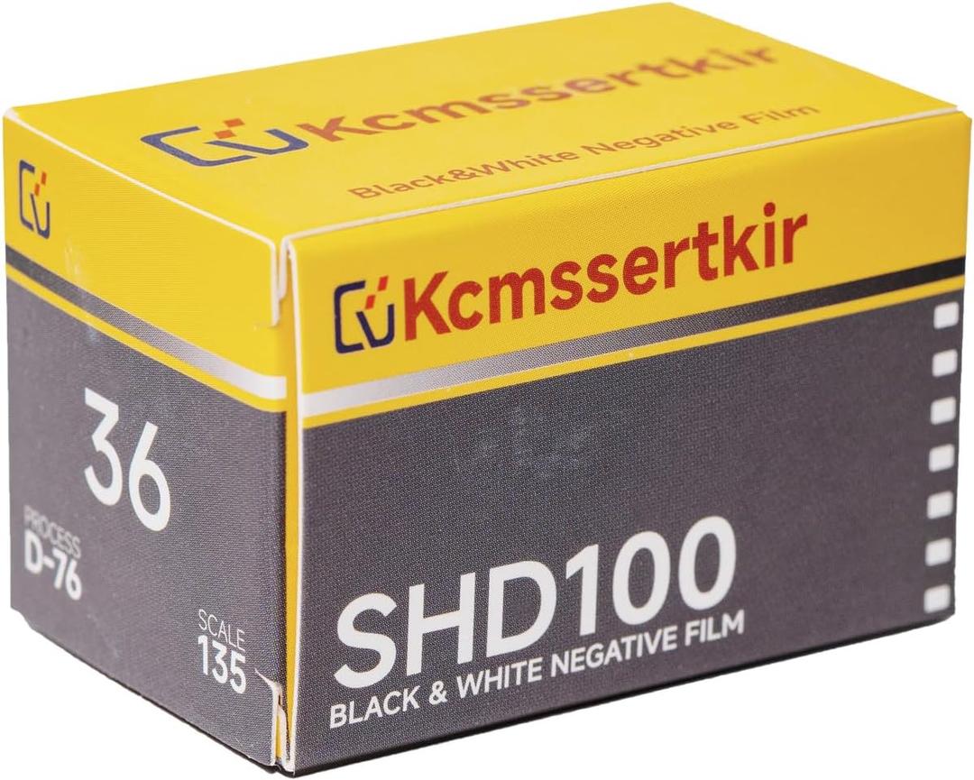Black and White Film,ISO100,35MMSHD100,36 Exposures.35mm Film