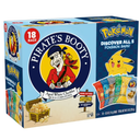 PIRATE'S BOOTY Pokémon Aged White Cheddar Rice & Corn Puffs, 0.5 oz Bags (18 Count), 3 Pack, BB Date 01/26/2026