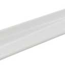 39 Inches Water Barrier for Sink, Shower Threshold Water Dam Barrier, Silicone Water-Blocking Self-Adhesive Shower Splash Guards for Bathtub Sink, Bathroom, Countertop (White)