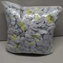 Thiccywoov 100 Pcs Flowers Long Stem Artificial Rose, 3.2 Inches Silk Rose Head Flowers Fake for Wedding Bridal Bouquet Independence Day Home Floral DIY Centerpieces Party Decoration (Dusty Blue)