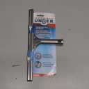 Unger Professional Stainless Steel Heavy-Duty Squeegee, 12", Silver
