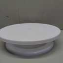Kootek Cake Stand, 11 Inch Rotating Cake Turntable for Decorating, Display & Baking, Smooth Revolving Spinner Stand (White)