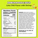 Maruchan Instant Lunch Ramen Noodles, Lime Chili with Shrimp Japanese-Style Instant Noodle Soup, Easy Meal Ready in 3 Minutes 2.25 Oz. (12 Pack) (EXP 03/11/27)