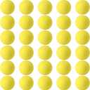 Mini Soft Foam Balls Assorted Play Balls Lightweight for Crafts, Birthday Party Favors and Gifts (1.57", yellow)