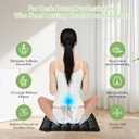 Sondur Travel Cushion Airplane seat, Portable Inflatable Travel Seat Cushion for Long Flights, Office Chair, Wheelchair, Cars, Home Living, Ergonomic Comfort Support